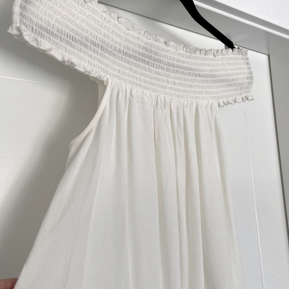 NWOT Forever 21 Cropped Elastic Off Shoulder Top | Size L - Picture 5 of 6